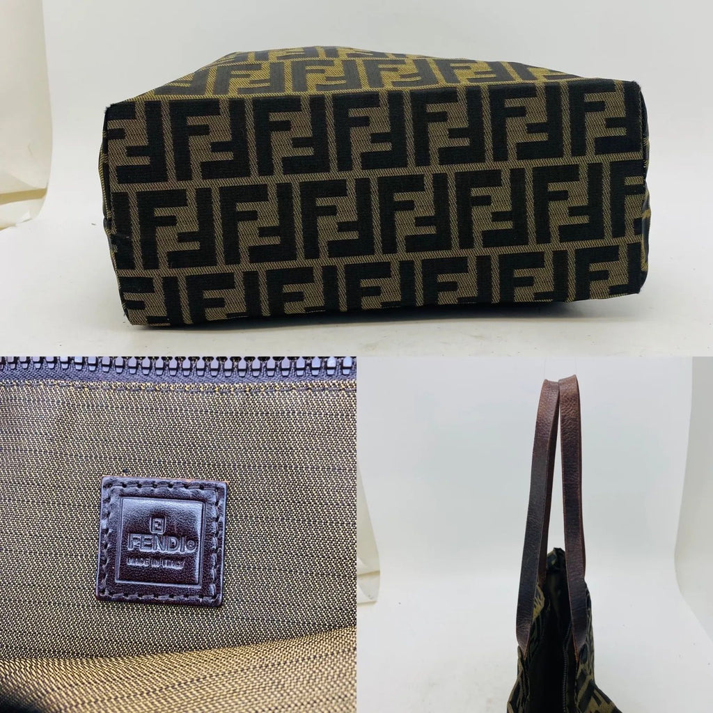 Fendi Zuka Tote Iconic Brown — view 5