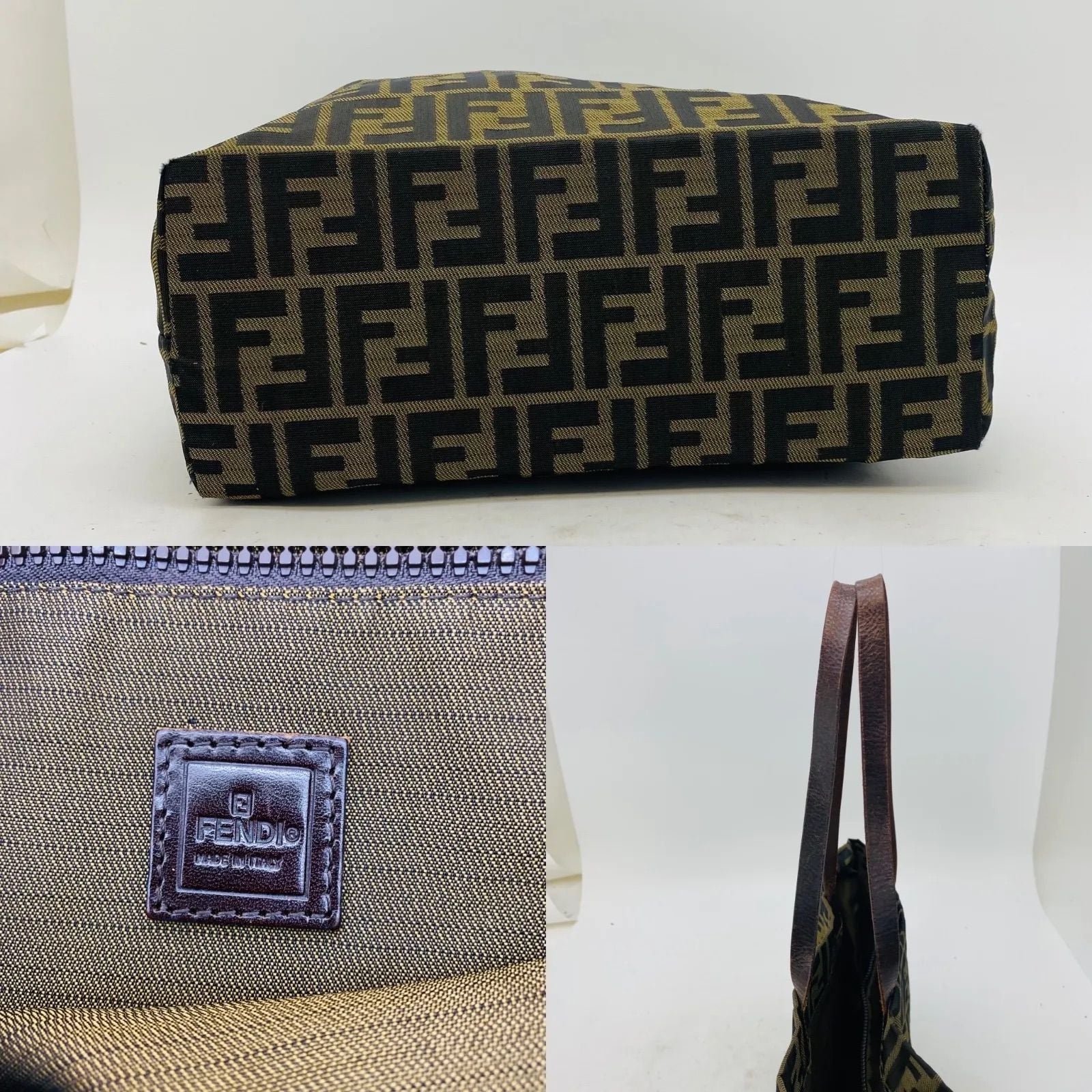 Fendi Zuka Tote Iconic Brown — view 5