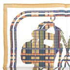 Hermes Carre 45 Brides de Gala Ceremonial Bridle Silk 100% Scarf Multi — view 2