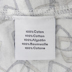 Hermes Cotton 100% Etrier Stirrup Pattern Crew Neck Short Sleeve T-Shirt White — view 8