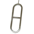 Hermes Ever Chaine D'ancre Long Chain Necklace Silver — view 5