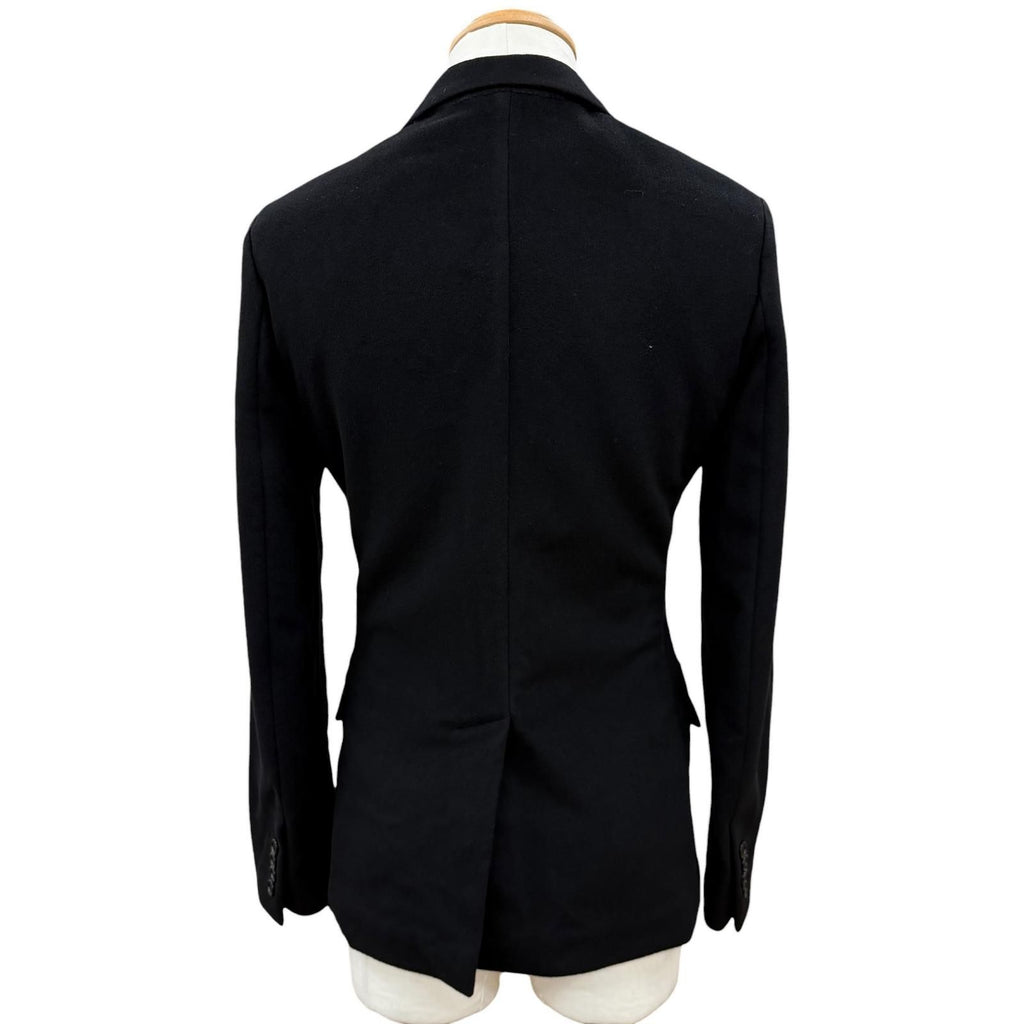 Dior Homme Cashmere Logo Button Single Jacket Tailored Black 44 — view 4