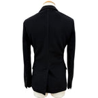 Dior Homme Cashmere Logo Button Single Jacket Tailored Black 44 — view 4