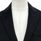 Dior Homme Cashmere Logo Button Single Jacket Tailored Black 44 — view 2