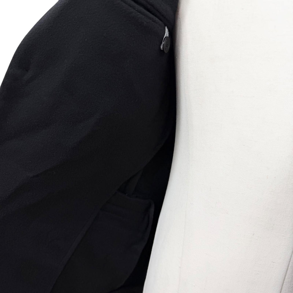 Dior Homme Cashmere Logo Button Single Jacket Tailored Black 44 — view 5