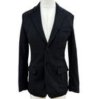 Dior Homme Cashmere Logo Button Single Jacket Tailored Black 44