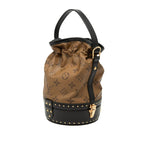 Louis Vuitton Monogram Reverse Petit Noet Trunk 2-Way Shoulder Bag Brown Black — view 2