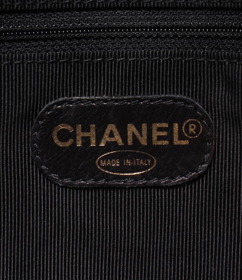 Chanel Chain Tote Lambskin Gold — view 4