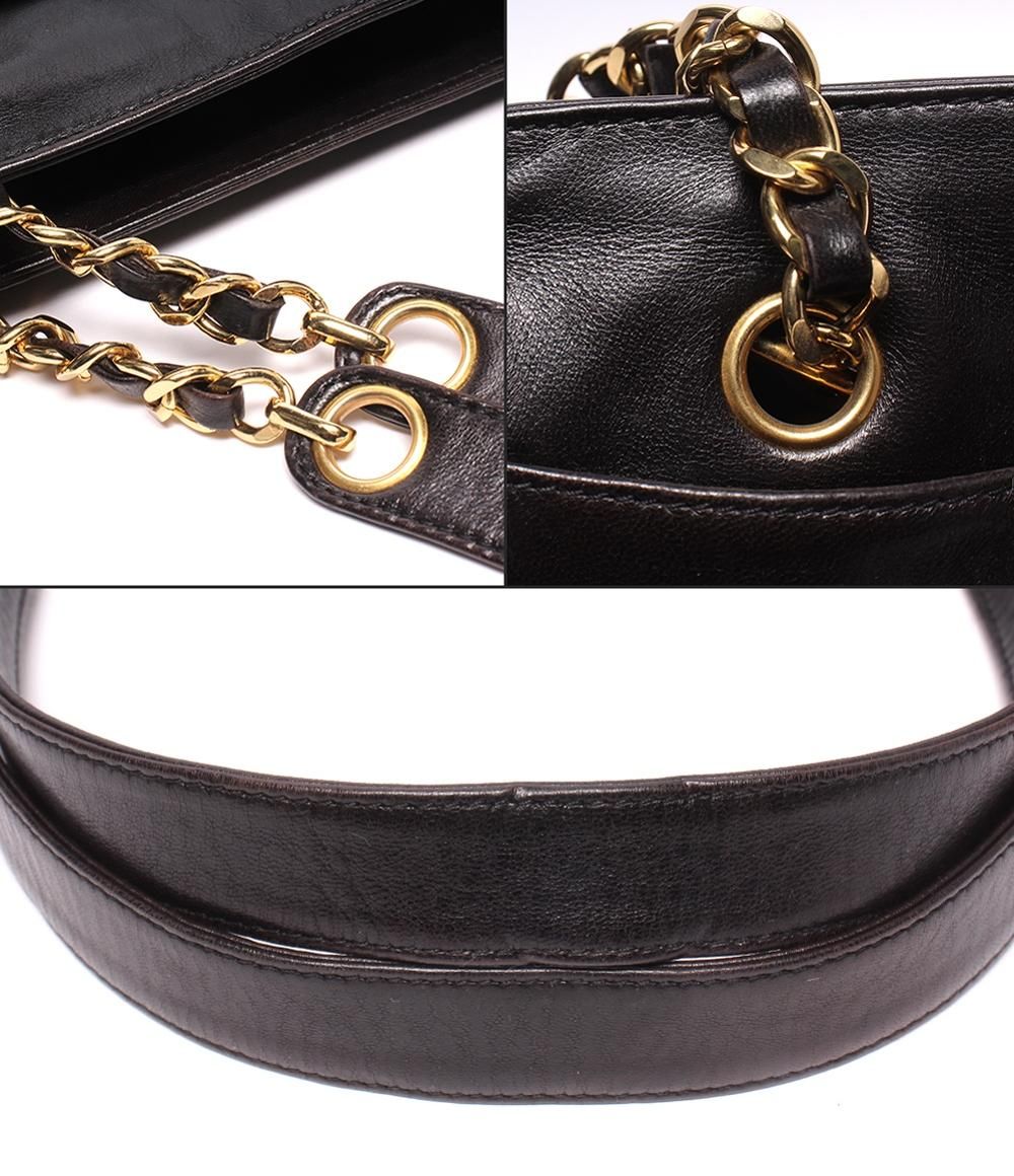 Chanel Chain Tote Lambskin Gold — view 9