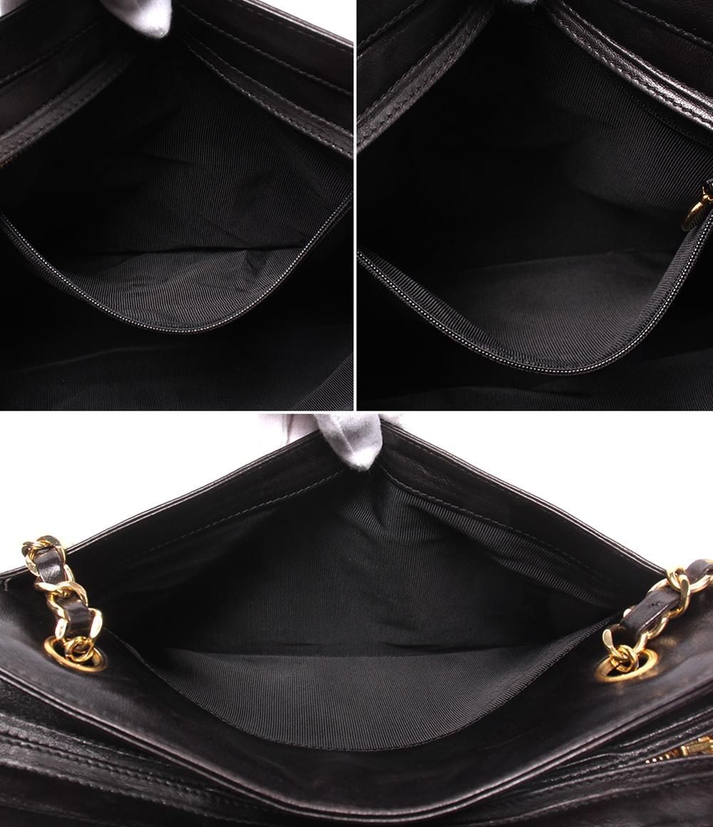 Chanel Chain Tote Lambskin Gold — view 6
