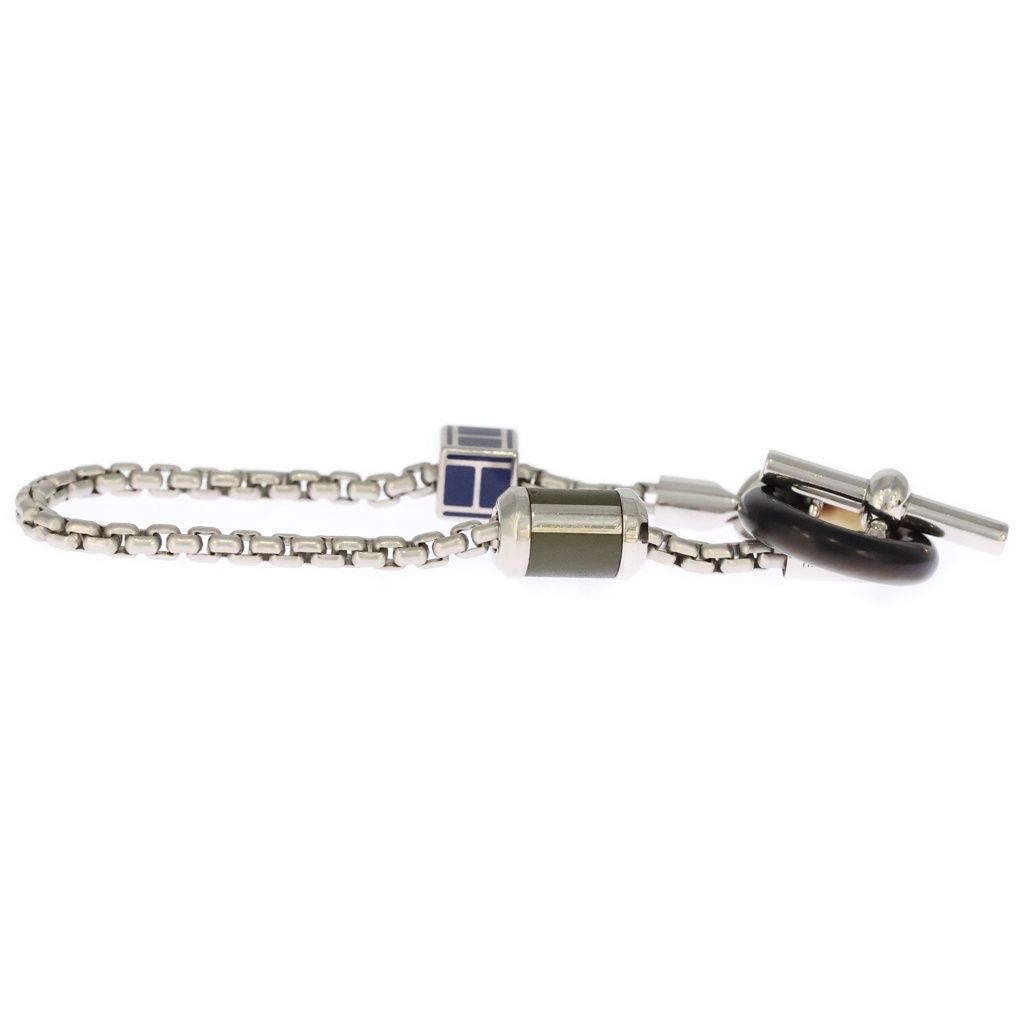 Hermes Merimelo Bracelet Silver Metal Blue — view 3