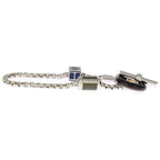 Hermes Merimelo Bracelet Silver Metal Blue — view 3