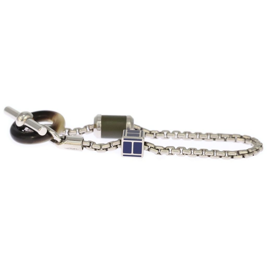 Hermes Merimelo Bracelet Silver Metal Blue — view 4