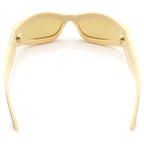 Bottega Veneta Kanji Round Injected Acete Sunglasses Eyewe Beige Eye Gold BV — view 2