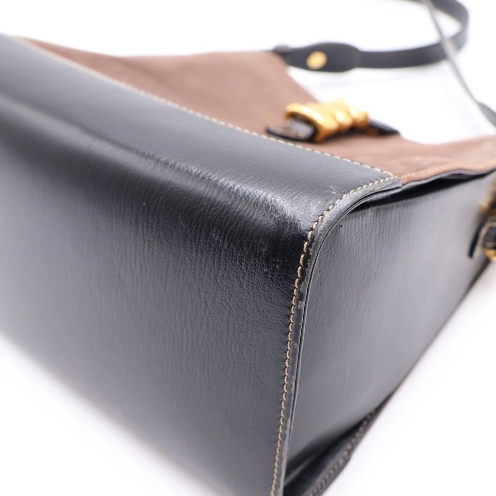 Loewe Sketch Pochette Shoulder Bag Brown — view 5