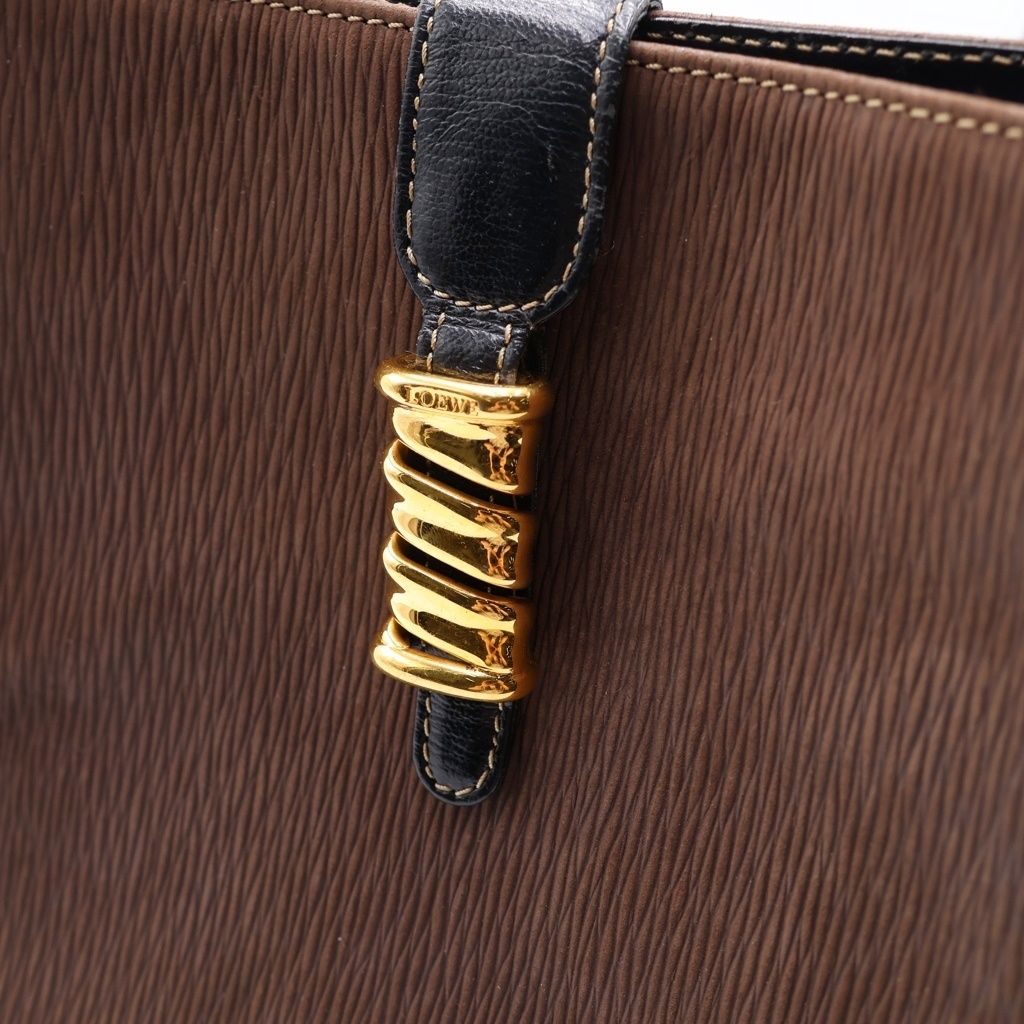 Loewe Sketch Pochette Shoulder Bag Brown — view 7