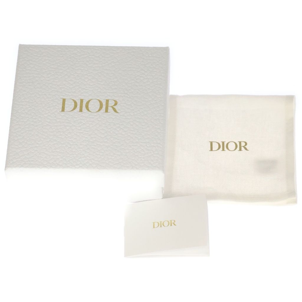 Dior Clair D Lune CD Logo Rhinestone Pendant Silver — view 6