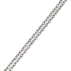 Dior Clair D Lune CD Logo Rhinestone Pendant Silver — view 4