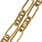 Fendi Logo Necklace Gold — view 4