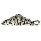 Louis Vuitton Black Motif Monogram Pendant Silver — view 4