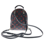 Louis Vuitton Monogram Ral Ju Palm Springs Leather Backpack Black — view 2