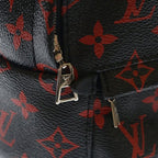 Louis Vuitton Monogram Ral Ju Palm Springs Leather Backpack Black — view 6