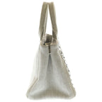 Prada Canapa Ju Rhinestone 2-Way Shoulder Bag Tote Eye Canvas — view 3