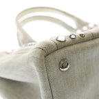Prada Canapa Ju Rhinestone 2-Way Shoulder Bag Tote Eye Canvas — view 5
