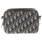 Dior Oblique Jacquard Canvas Shoulder Bag Beige