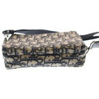Dior Oblique Jacquard Canvas Shoulder Bag Beige — view 4