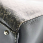 Goyard Como GM Di Canvas Hand Tote Gray — view 6