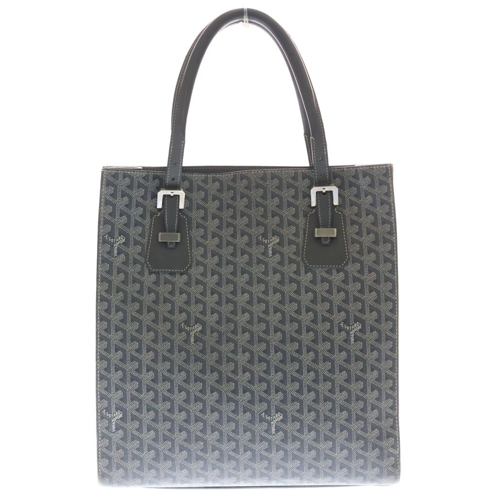 Goyard Como GM Di Canvas Hand Tote Gray — view 2
