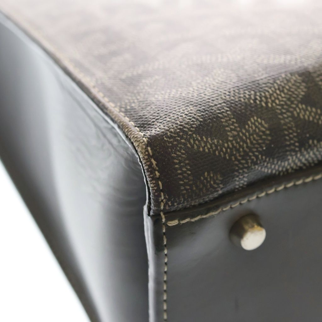 Goyard Como GM Di Canvas Hand Tote Gray — view 5