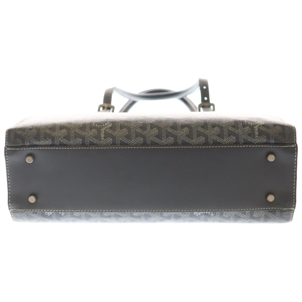 Goyard Como GM Di Canvas Hand Tote Gray — view 4