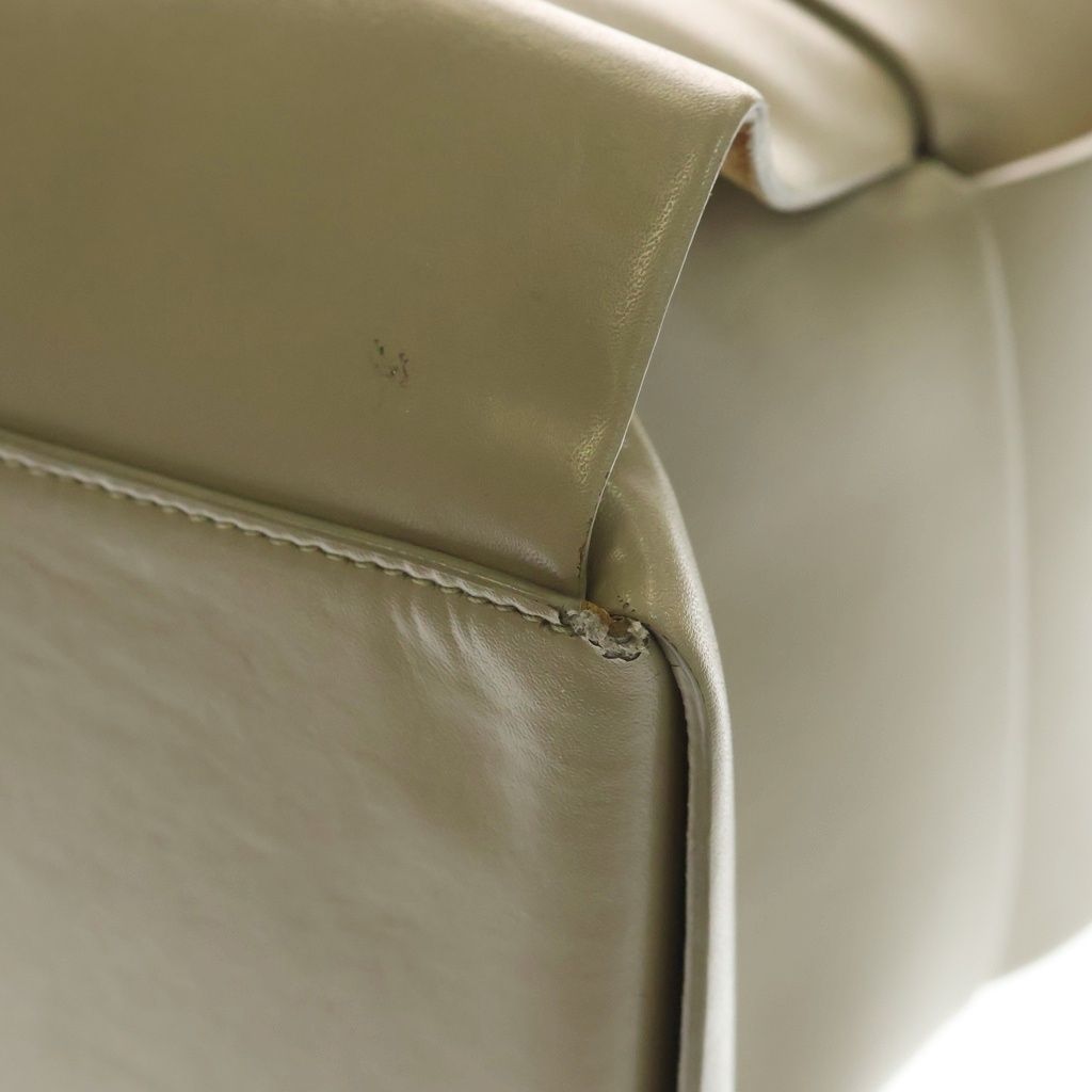 Bottega Veneta Arco Maxi Intreccia Leather 2-Way Handbag Beige — view 5