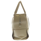 Bottega Veneta Arco Maxi Intreccia Leather 2-Way Handbag Beige — view 3