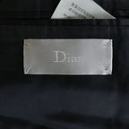 Dior Homme Zip Wool Tailored Jacket Black — view 7