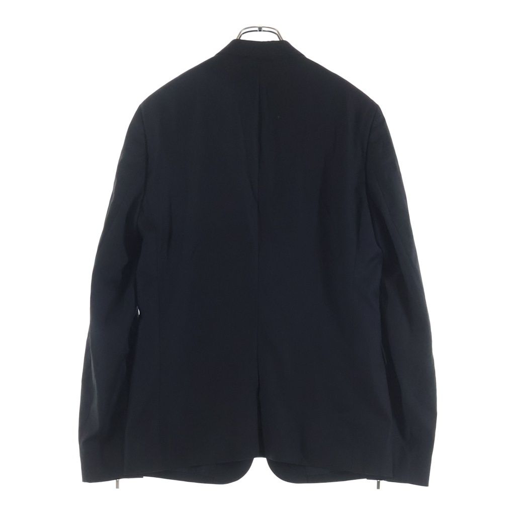 Dior Homme Zip Wool Tailored Jacket Black — view 2