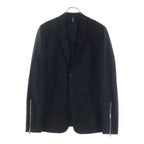 Dior Homme Zip Wool Tailored Jacket Black