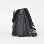 Bottega Veneta Intrecciato Rialto Chain Shoulder Bag Black — view 3