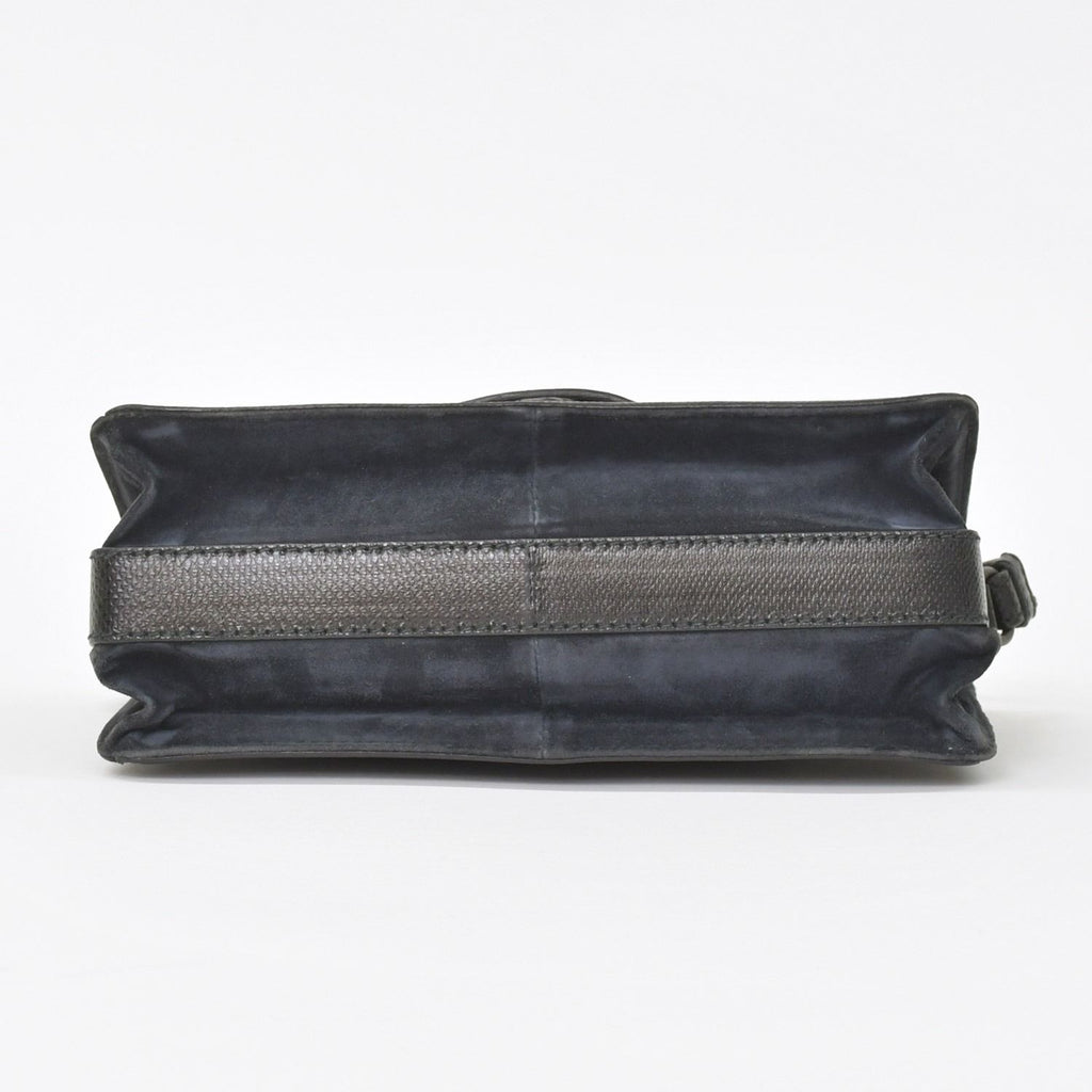 Bottega Veneta Intrecciato Rialto Chain Shoulder Bag Black — view 8