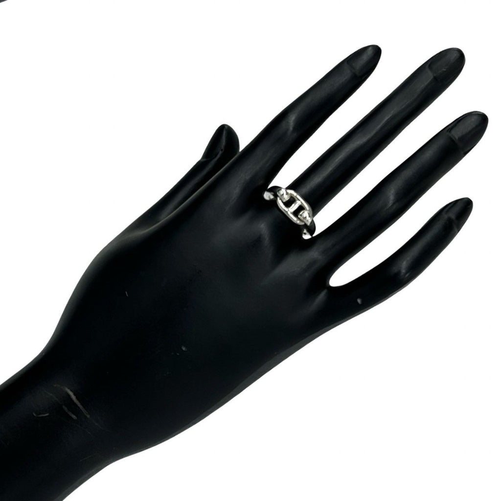 Hermes Chaine D'ancre Ring 925 Sterling Silver — view 2