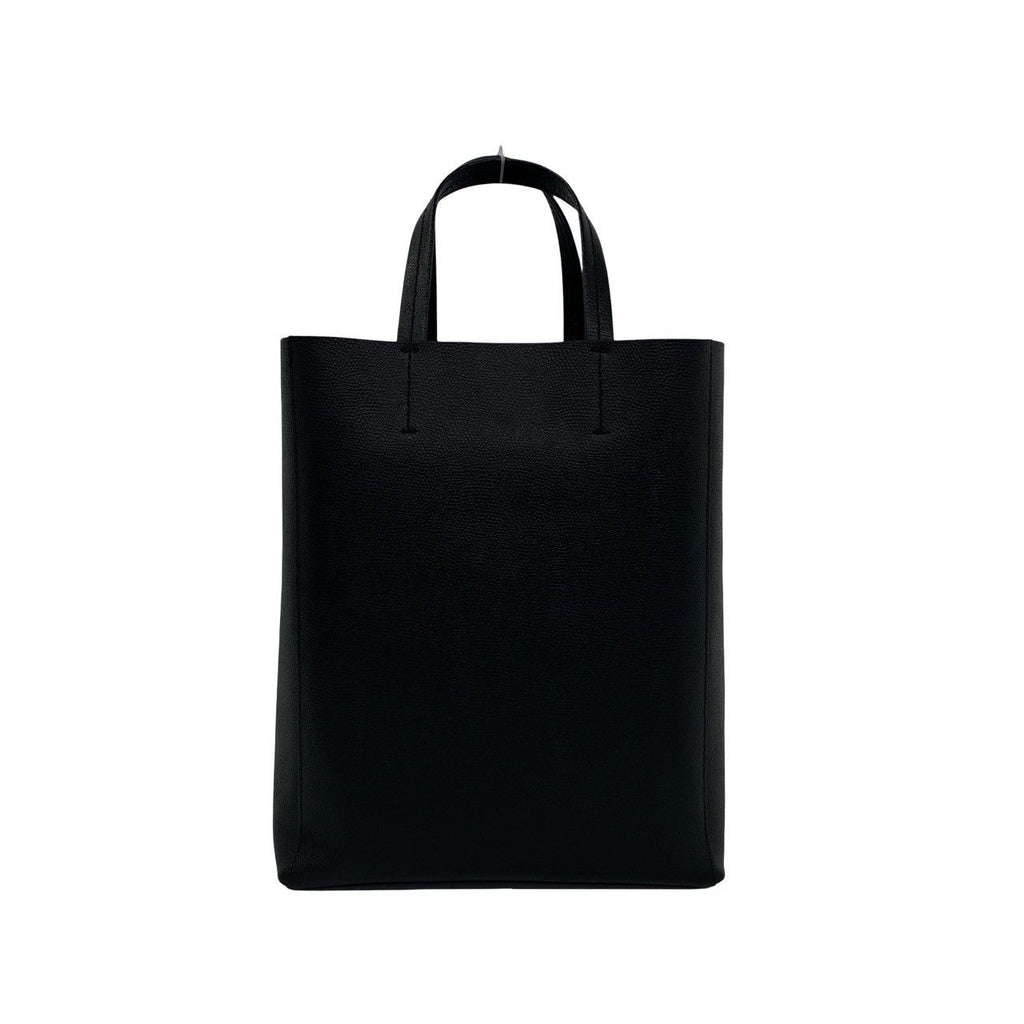 Celine Vertical Cabas Small Leather 2-Way Shoulder Bag Black — view 3