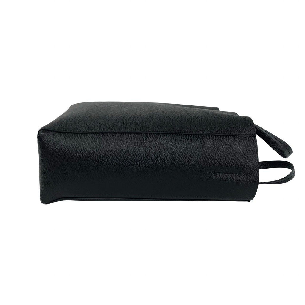 Celine Vertical Cabas Small Leather 2-Way Shoulder Bag Black — view 6