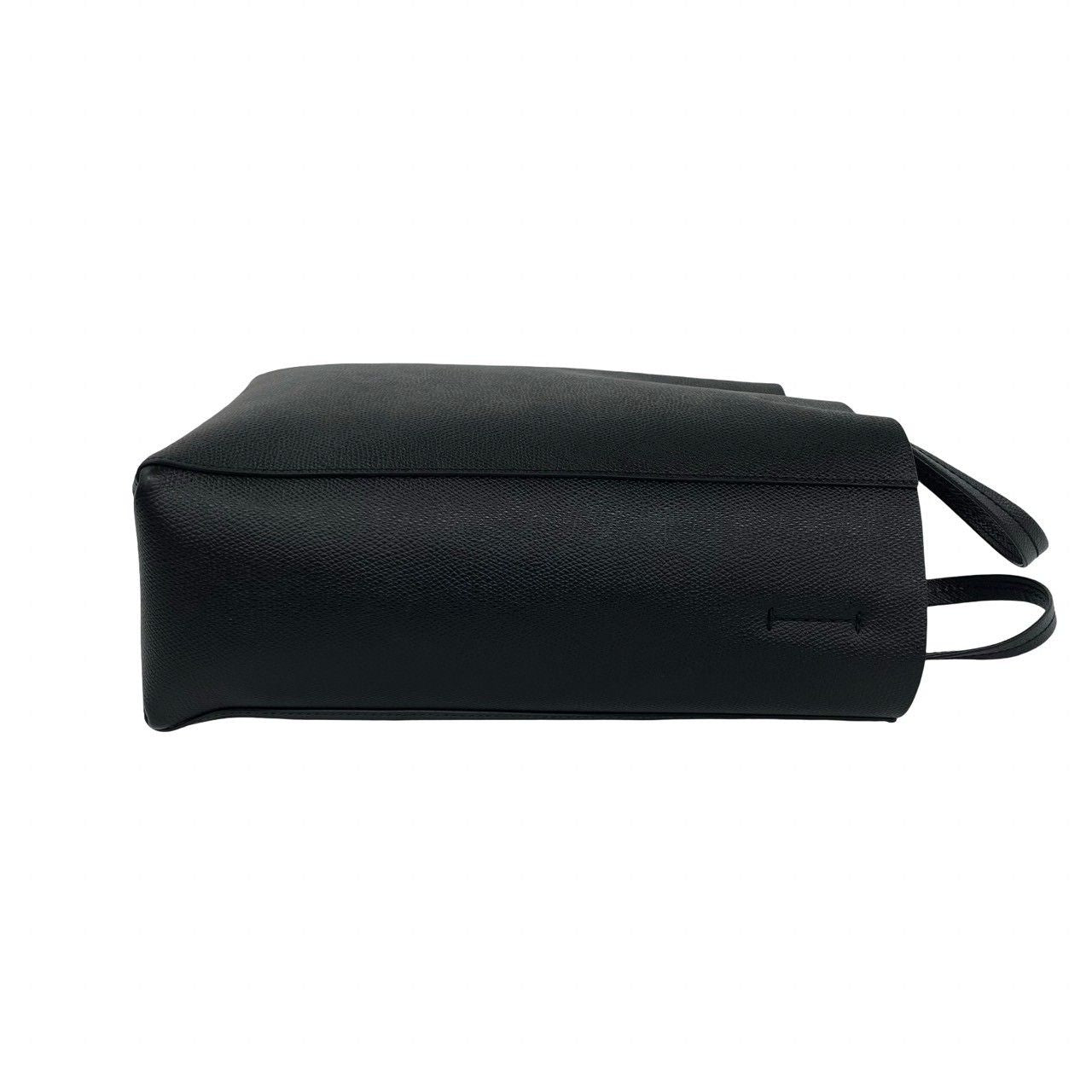Celine Vertical Cabas Small Leather 2-Way Shoulder Bag Black — view 6