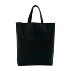 Celine Vertical Caba Small Leather 2-Way Shoulder Bag Mini Tote Black — view 3
