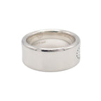 Hermes Eclipse Ribbon Ring 925 Sterling Silver Logo — view 3
