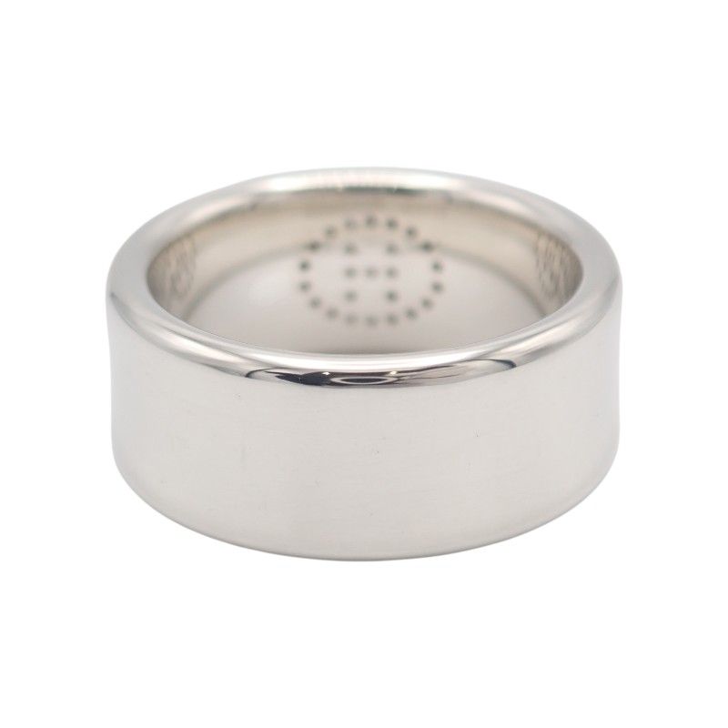 Hermes Eclipse Ribbon Ring 925 Sterling Silver Logo — view 4