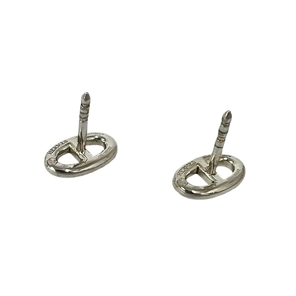 Hermes Chaine D'ancre Earrings 925 Sterling Silver — view 7