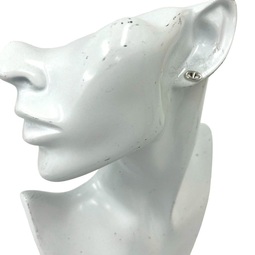 Hermes Chaine D'ancre Earrings 925 Sterling Silver — view 2